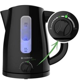 Chaleira Elétrica Cadence Infusion, 1,7 Litros, Preta - 110 Volts - 4