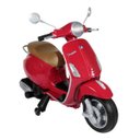Ver imagem 2 de Moto Infantil Vespa Biz Elétrica 12V Bel Brink - Vermelho