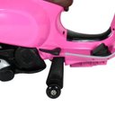Ver imagem 7 de Moto Infantil Vespa Biz Elétrica 12V Bel Brink - Rosa