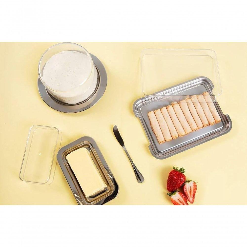 Conjunto Café da Manhã Frios Geladeira Kit Matinal 4 Peças - 5