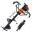Ver imagem 1 de Perfurador de Solo Vulcan VPS520 Ideal Para a Construção Civil Acompanha Broca 80x30cm +