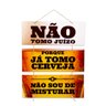 Placa Decorativa Frase Cerveja Juízo Com Corda 70x40 Cm - 1