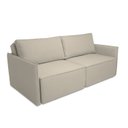 Ver imagem 5 de Sofá para Sala de Estar Retrátil 198cm x 85cm Tecido Safira 02 Paris