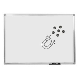 Stalo Quadro Branco Magnético com Moldura de Alumínio Standart 90cm X 60cm - 1