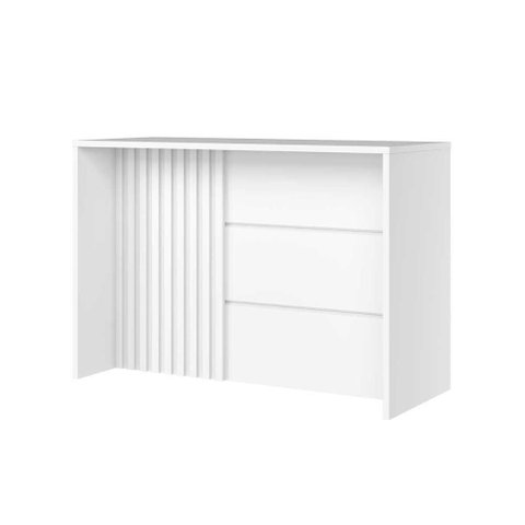 Balcão Ilha Cozinha Gourmet Requinte Branco - Henn