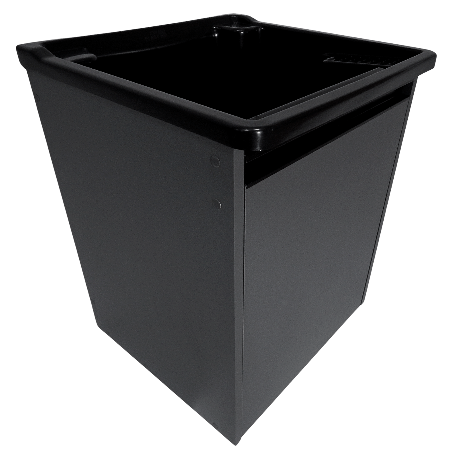 Tanque Lavanderia 26l Gabinete Mdf Chumbo Suspenso Suporte Torneira de Bancada - 7