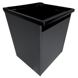 Tanque Lavanderia 26l Gabinete Mdf Chumbo Suspenso Suporte Torneira de Bancada - 7