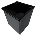 Ver imagem 1 de Tanque Lavanderia 26l Gabinete Mdf Chumbo Suspenso Suporte Torneira de Bancada