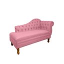 Ver imagem 3 de Kit Divâ Luiza 1.40 + 2 Poltronas Suelen + 2 Puff Retrô Luiz Xv Decorativo