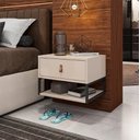 Ver imagem 1 de Mesa de Cabeceira Sigma Off White