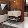 Mesa de Cabeceira Sigma Off White - 1