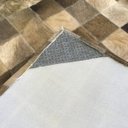 Ver imagem 3 de Tapete de Couro Cinza Natural Escuro 1,50x2,00 S/B Peça 10