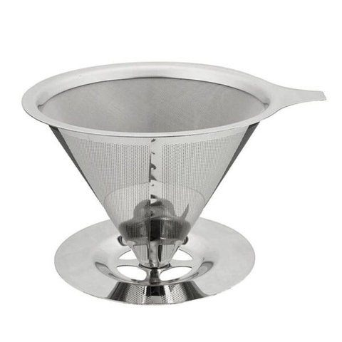 Filtro Café Aço Inox Reutilizável Coador Ecológico Permanente