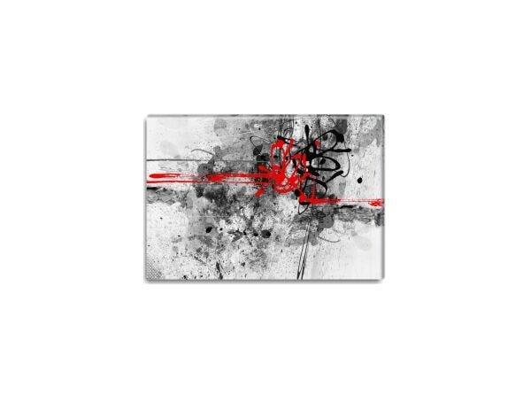 Quadros decorativos em Canvas Slim Scarlet 65x45cm - 1