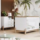 Ver imagem 1 de Quarto de Bebê Completo Ternura 1 Porta 3 Gavetas Branco/jequitibá - Henn