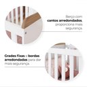 Ver mais imagens de Quarto de Bebê Completo Ternura 1 Porta 3 Gavetas Branco/jequitibá - Henn