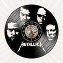 Ver imagem 1 de Relógio Parede Metallica Vinil Retro Vintage Rock Musica