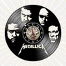 Relógio Parede Metallica Vinil Retro Vintage Rock Musica - 1