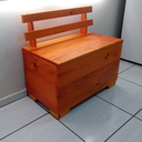 Ver imagem 2 de Caixa Lenha Autentic Baú Multiuso em Madeira Envernizada Pigna