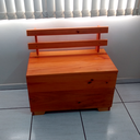 Ver imagem 6 de Caixa Lenha Autentic Baú Multiuso em Madeira Envernizada Pigna