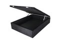 Ver imagem 3 de Base Box Baú Casal Suede Preta - 42x138x188