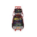 Ver imagem 1 de Mochila de Rodinhas e Lancheira Hot Wheels Preto Luxcel