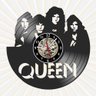 Relógio Parede Queen Fredie Mercury Banda Rock Disco Vinil - 1