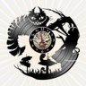 Relógio De Parede Gato Louco Disco Vinil Retro Decoração - 1