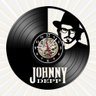 Relógio Parede Johnny Depp Atores Filmes Cinema Disco Vinil - 1