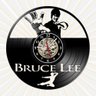 Relógio Parede Bruce Lee Filmes Luta Cinema Geekdisco Vinil - 1