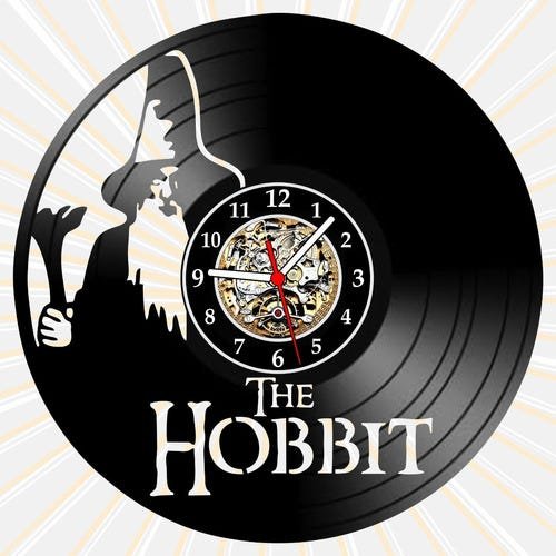Relógio Parede The Hobbit Filmes Cinema Serie Nerd Geek Vini - 1