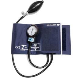 Aparelho de Pressão Adulto Nylon Fecho de Contato Azul Plus Ap0839 Bic - 1