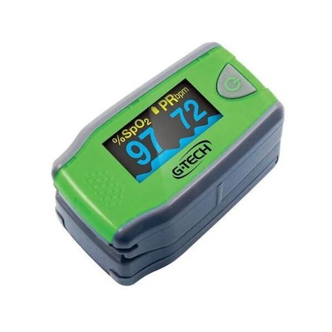 Oxímetro de Pulso de Dedo Pediátrico Oled Graph G-tech