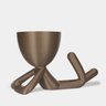 Vaso Mini Bob Deitado Cobre - 1