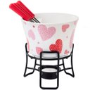 Ver imagem 1 de Conjunto de Fondue Cerâmica com 7 Peças Linha Fondue - Brinox 1256/113