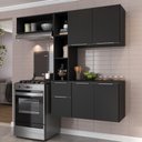 Ver imagem 3 de Armário de Cozinha Compacta com Balcão Sofia Multimóveis V2002 Preto