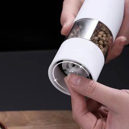 Moedor Eletrico Tempero Sal Pimenta Condimento Cardamomo Cozinha Preparo Triturador Automatico Recei - 11