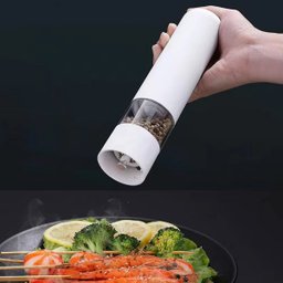 Moedor Eletrico Tempero Sal Pimenta Condimento Cardamomo Cozinha Preparo Triturador Automatico Recei - 3