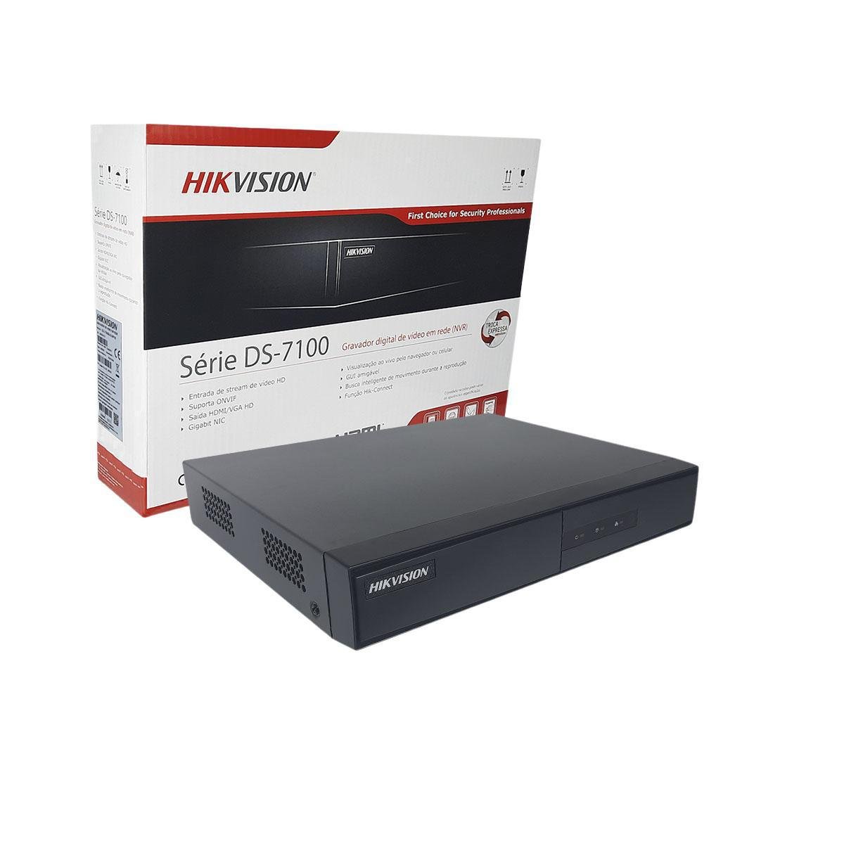 Nvr Hikvision 4 Canais Full Hd 4 Interface Poe 4mp - 2