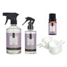 Kit Casa Perfumada Via Aroma - Água Perfumada - Home Spray - Difusor Elétrico e Essência - Lavanda - 1