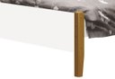 Ver imagem 3 de Cama Babá Solteiro Simba Branco Fosco com Madeira - MoveisAqui