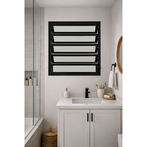 Vitro Basculante Preto 100x80 Linha 25 Jade