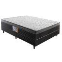 Ver imagem 1 de Cama Box Casal D33 Ortopédico Rondoconfort Cinza Rondomoveis