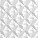 Ver imagem 1 de Papel de Parede Geométrico 3d Diversas Formas - 2,50x0,50m