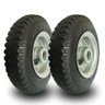 Roda Pneumática Carrinho de Carga 250-4 Rolete 7-8 Pol. 100kg - 3