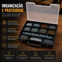 Ver imagem 6 de Caixa Organizadora 12 Divisorias Box Maleta Multiuso Tampa Transparente Pesca Medicamentos Ferrament