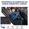 Tapete para Animais de Estimação de Carro:azul - 2