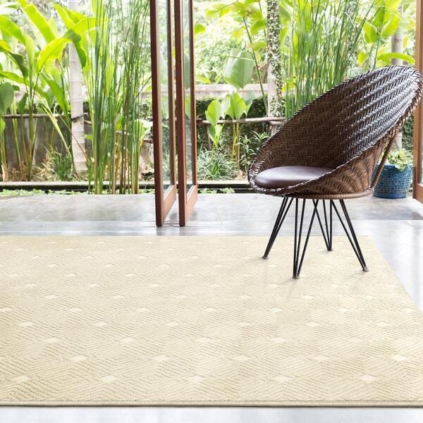 Tapete para Sala Chevron Granito Design 1,00x1,50 São Carlos - 2