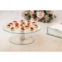 Ver imagem 3 de Prato Giratório Vidro Bolo Boleira Bailarina Doce Festa 30cm