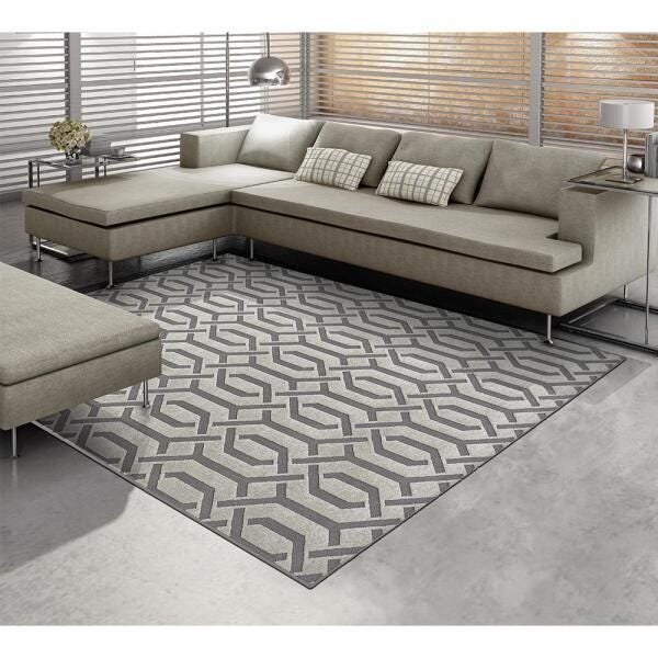 Tapete para Sala Chevron Minerio 2,00x2,50 São Carlos - 2